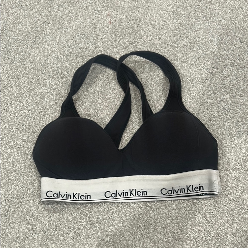 Calvin Klein Black Sports Bra